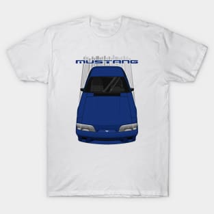 Mustang 1987 to 1993 Fox - Blue T-Shirt